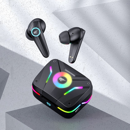 Handsfree Bluetooth HAVIT TW952 PRO RGB, TWS, Negru