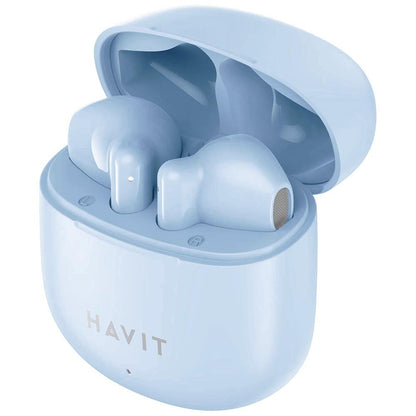 Handsfree Bluetooth HAVIT TW976, TWS, Albastru