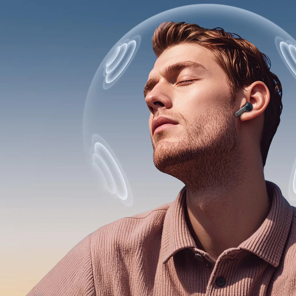 Handsfree Bluetooth HAVIT TW984, TWS, ANC, Negru