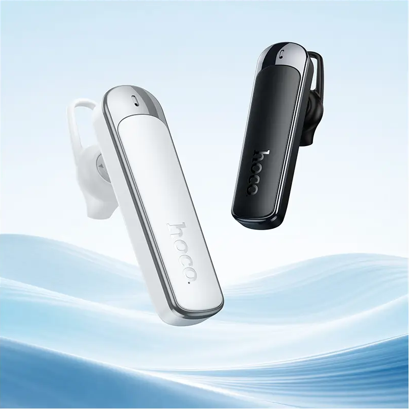 Handsfree Bluetooth HOCO E201, Alb