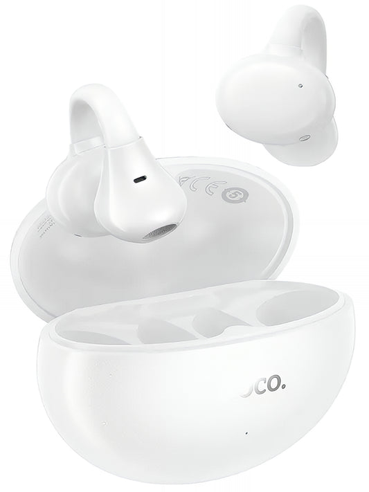 Handsfree Bluetooth HOCO EA8, TWS, Alb