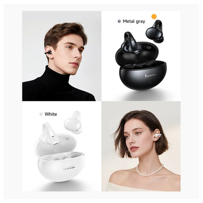 Handsfree Bluetooth HOCO EA8, TWS, Negru