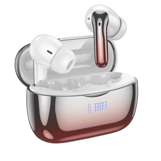 Handsfree Bluetooth HOCO EQ16, TWS, ANC, Rosu