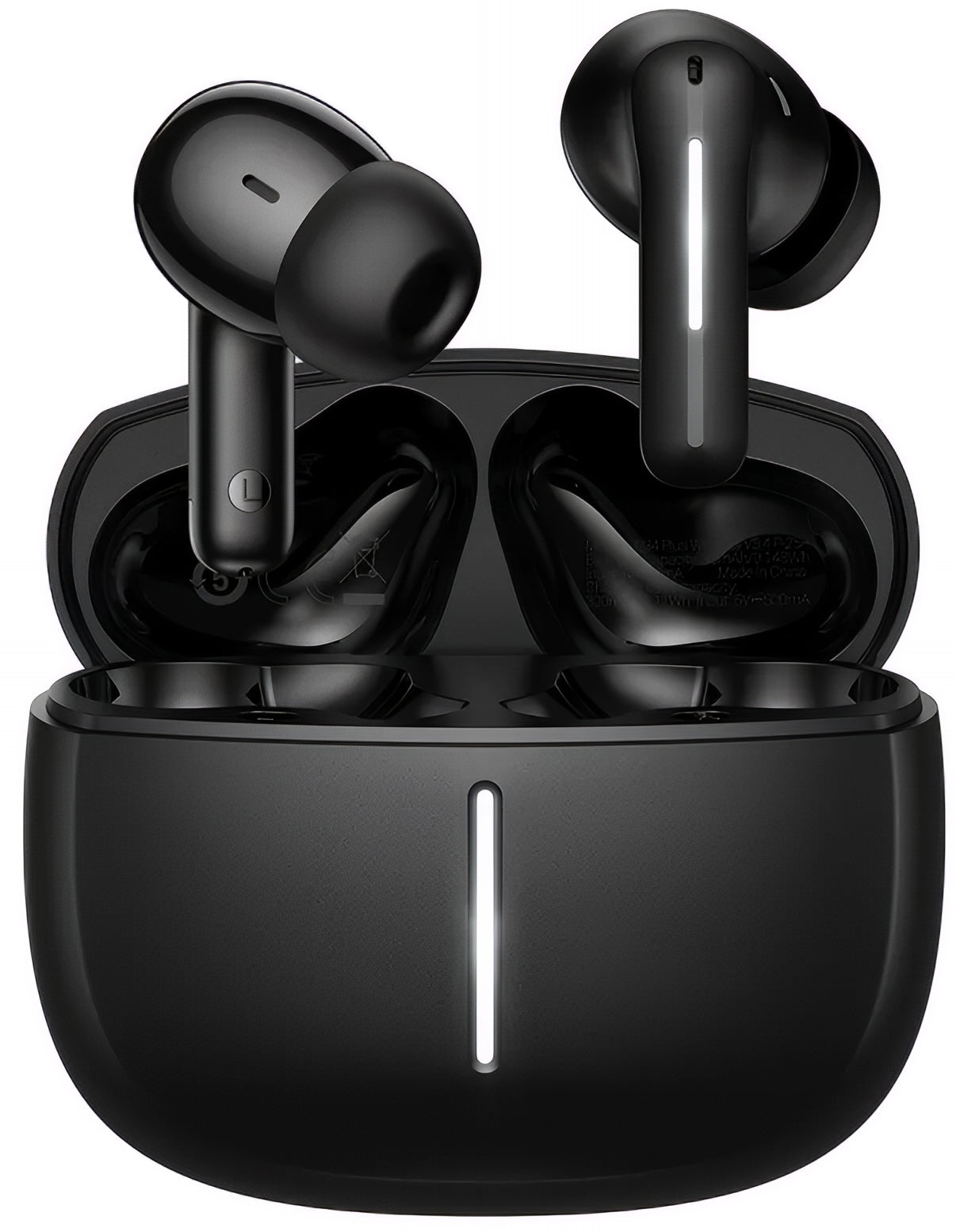 Handsfree Bluetooth HOCO EQ34 Plus, TWS, ANC, Negru