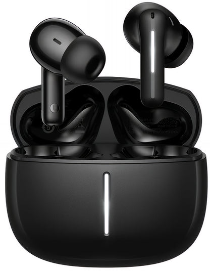 Handsfree Bluetooth HOCO EQ34 Plus, TWS, ANC, Negru