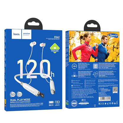 Handsfree Bluetooth HOCO ES62, A2DP, Gri