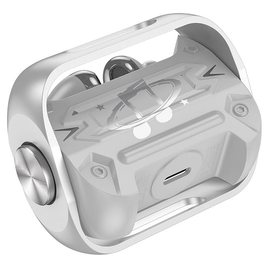 Handsfree Bluetooth HOCO EW55, TWS, Argintiu