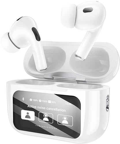 Handsfree Bluetooth HOCO EW72, TWS, ANC, Alb