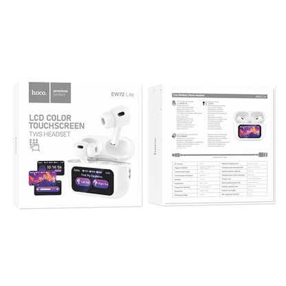 Handsfree Bluetooth HOCO EW72 Lite, TWS, Alb