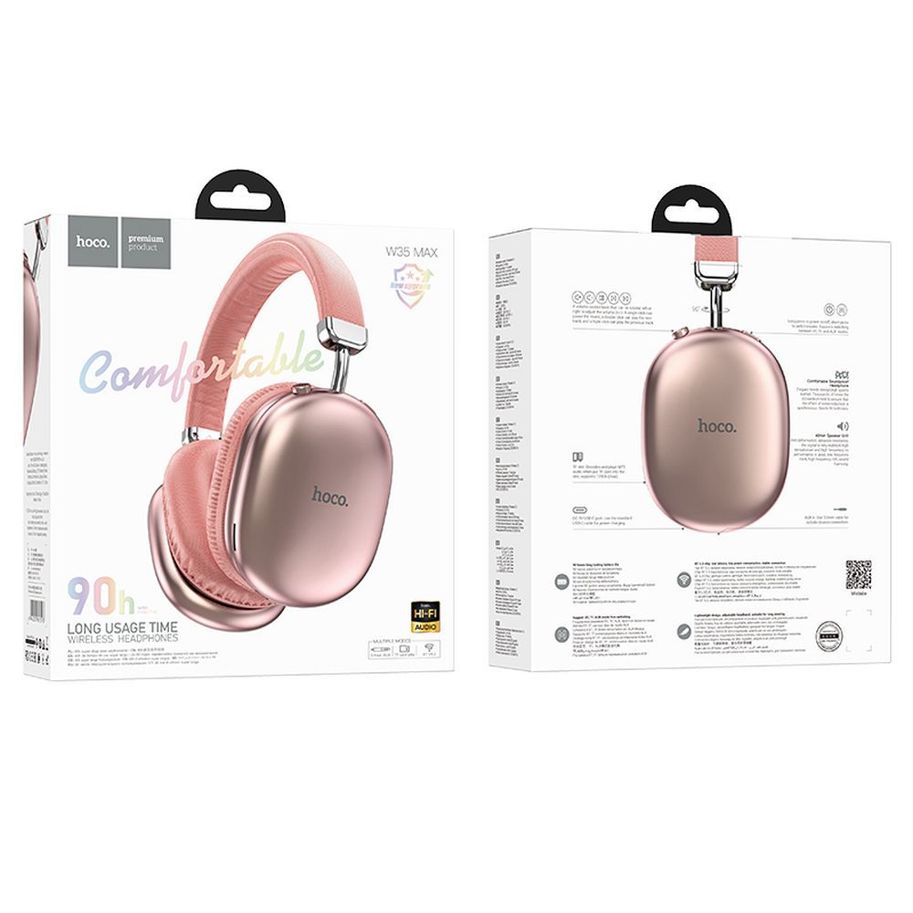 Handsfree Bluetooth HOCO W35 Max, A2DP, Roz