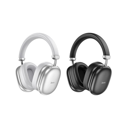 Handsfree Bluetooth HOCO W35 Max, A2DP, ANC, Argintiu