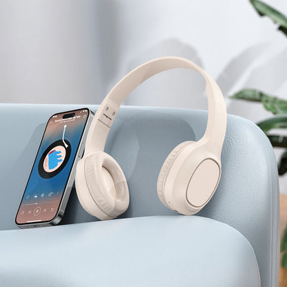Handsfree Bluetooth HOCO W46, A2DP, Alb