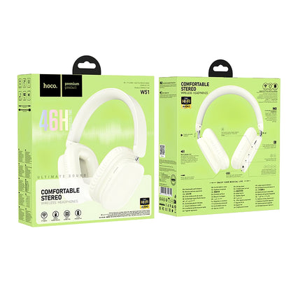 Handsfree Bluetooth HOCO W51 Delightful, A2DP, Alb