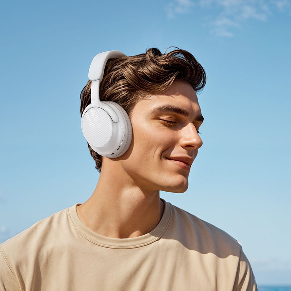 Handsfree Bluetooth HOCO W53, A2DP, Alb