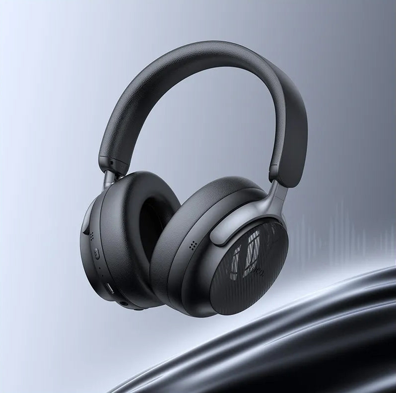 Handsfree Bluetooth HOCO W53 Plus, A2DP, ANC, Negru