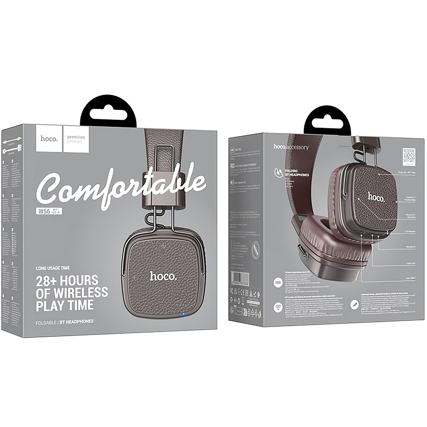 Handsfree Bluetooth HOCO W56, A2DP, Maro