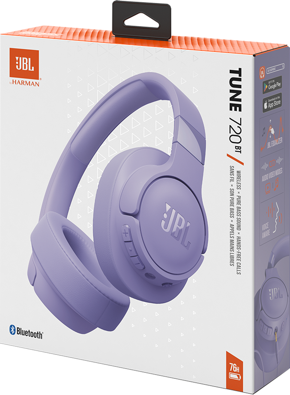 Handsfree Bluetooth JBL Tune 720BT, MultiPoint, A2DP, Mov JBLT720BTPUR