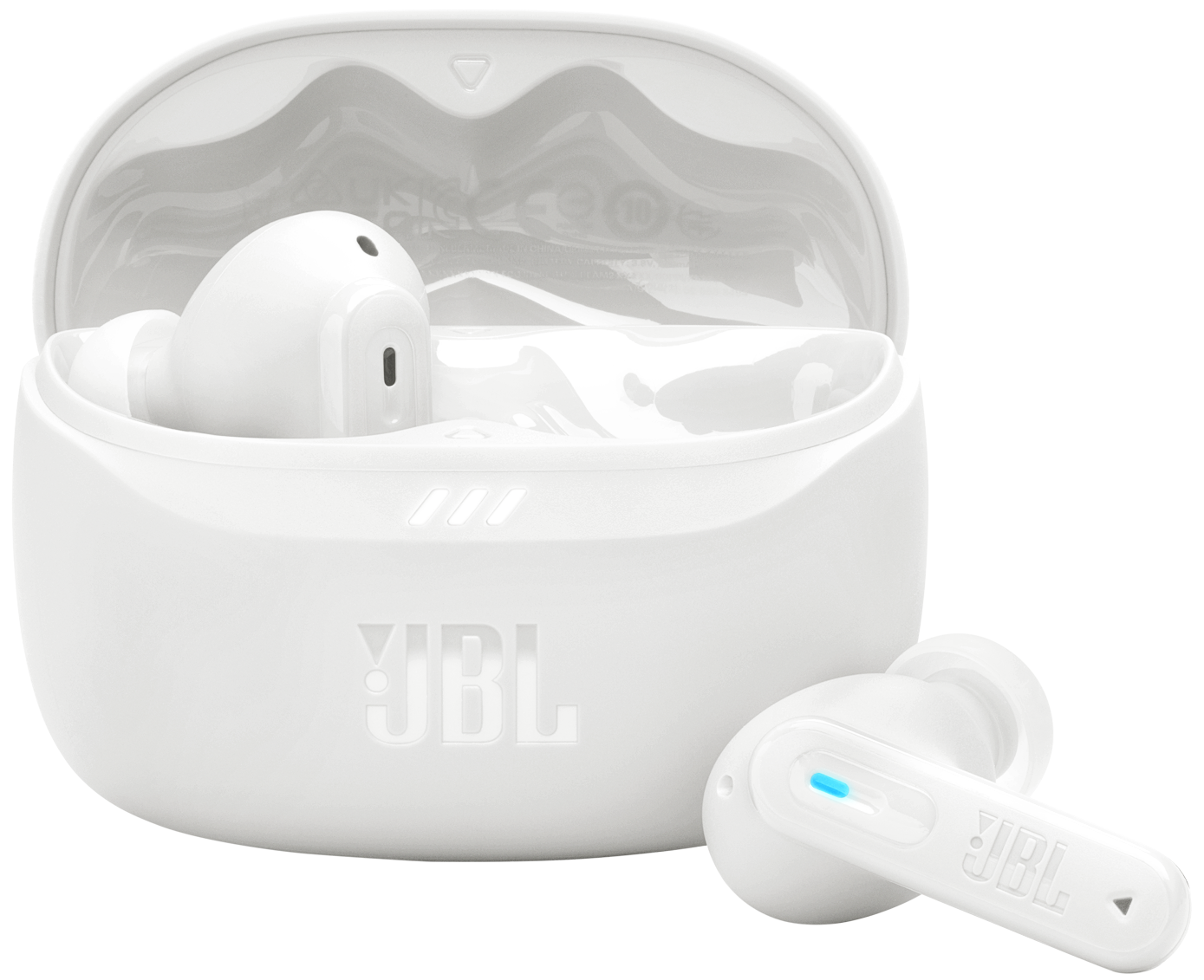 Handsfree Bluetooth JBL Tune Beam 2, TWS, ANC, MultiPoint, Alb JBLTBEAM2WHT