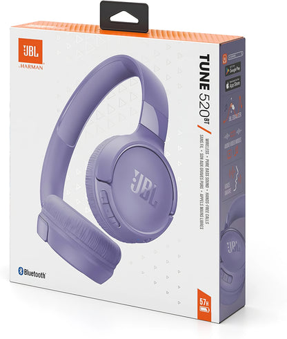Handsfree Bluetooth JBL Tune 520BT, MultiPoint, A2DP, Mov JBLT520BTPUR
