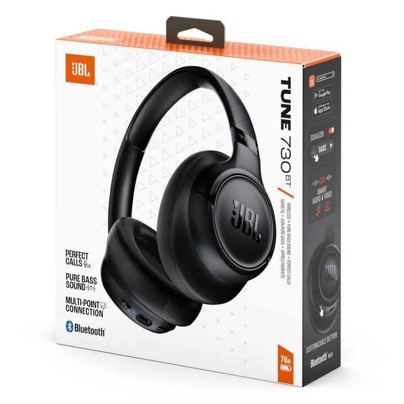 Handsfree Bluetooth JBL Tune 730BT, MultiPoint, A2DP, Negru JBLT730BTBLK