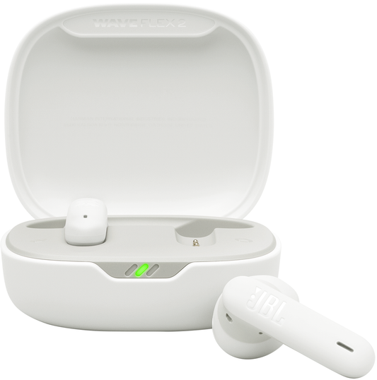 Handsfree Bluetooth JBL Wave Flex 2, TWS, ANC, MultiPoint, Alb JBLWFLEX2WHT