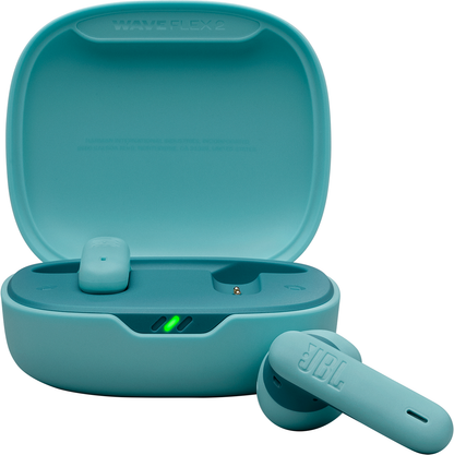 Handsfree Bluetooth JBL Wave Flex 2, TWS, ANC, MultiPoint, Albastru JBLWFLEX2BLU