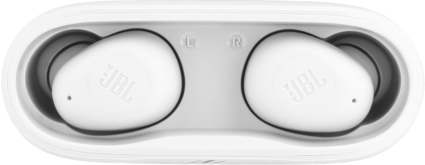 Handsfree Bluetooth JBL Wave Buds, TWS, Alb JBLWBUDSWHT