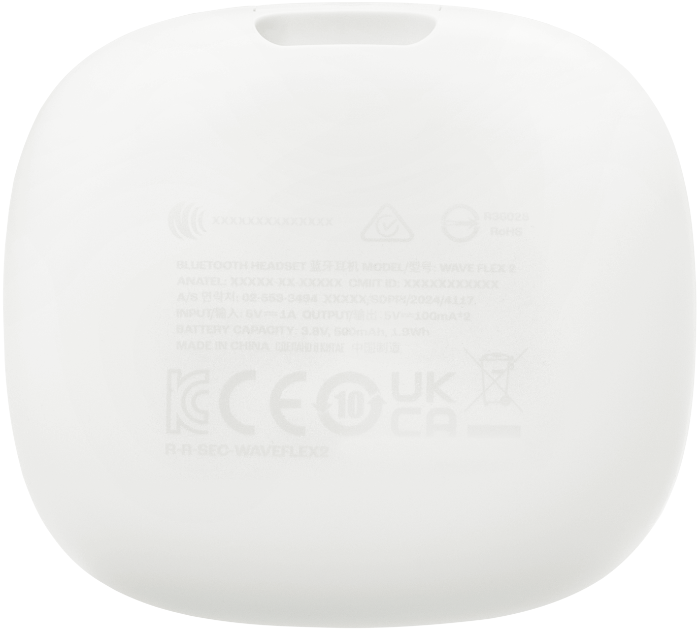Handsfree Bluetooth JBL Wave Flex 2, TWS, ANC, MultiPoint, Alb JBLWFLEX2WHT
