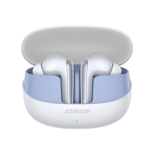 Handsfree Bluetooth Joyroom Funpods JR-FN2, TWS, ANC, Alb