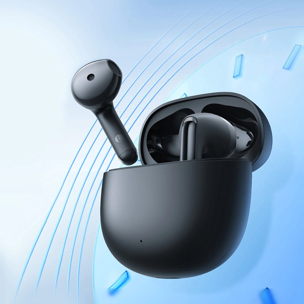 Handsfree Bluetooth Joyroom Funpods JR-FB1, TWS, ANC, Negru