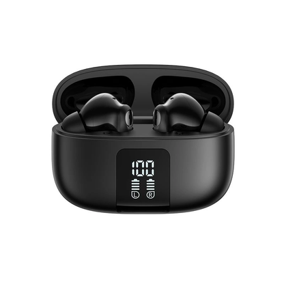 Handsfree Bluetooth Joyroom Funpods JR-FN3, TWS, ANC, Negru