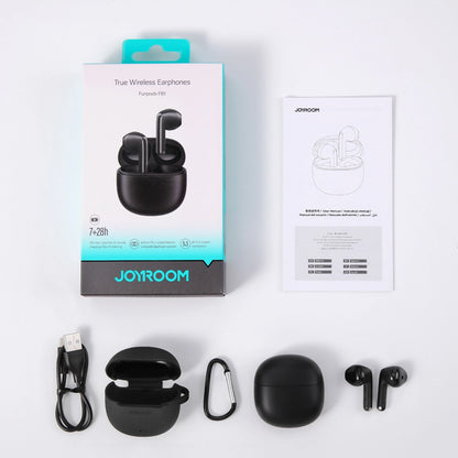 Handsfree Bluetooth Joyroom Funpods JR-FB1 New Version, TWS, Negru