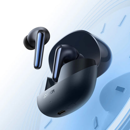Handsfree Bluetooth Joyroom Funpods JR-FN2, TWS, ANC, Negru