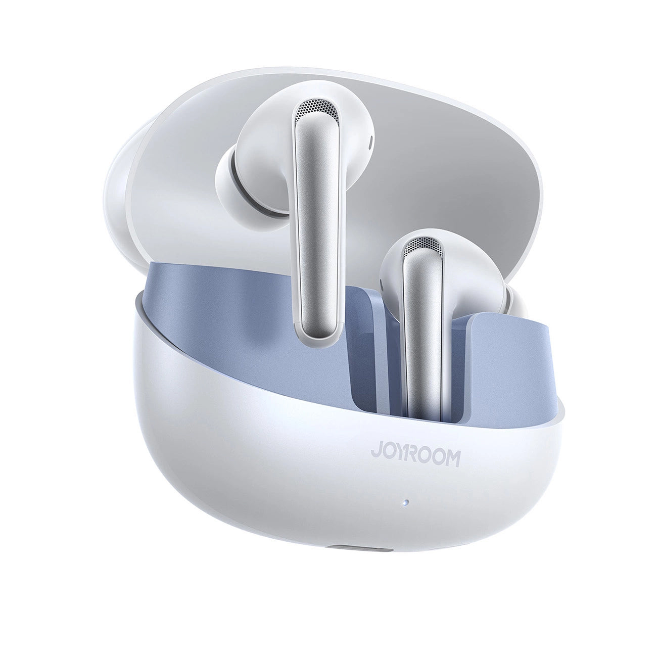 Handsfree Bluetooth Joyroom Funpods JR-FN2, TWS, ANC, Alb