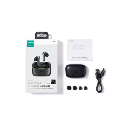 Handsfree Bluetooth Joyroom JR-BC1, TWS, ANC, Negru