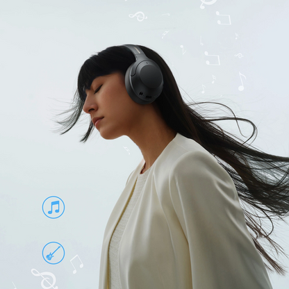 Handsfree Bluetooth Joyroom JR-JH2, A2DP, ANC, Negru