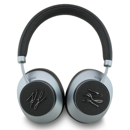 Handsfree Bluetooth Karl Lagerfeld Grained Initials, A2DP, ANC, Negru