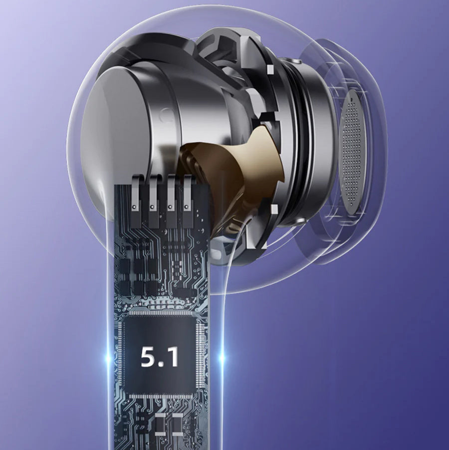 Handsfree Bluetooth Lenovo LP40 Pro, TWS, Alb