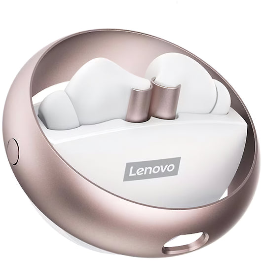 Handsfree Bluetooth Lenovo LP60, TWS, Alb
