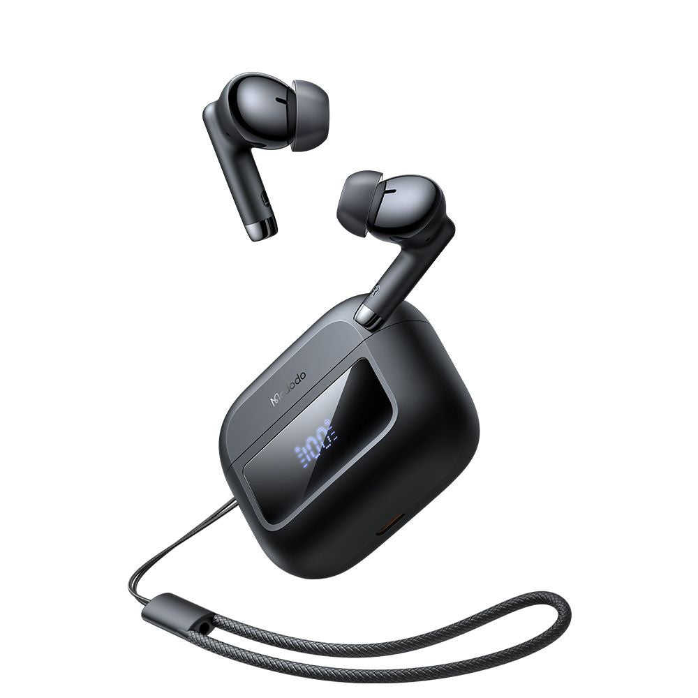 Handsfree Bluetooth McDodo HP-3290 B04 Display, TWS, Negru