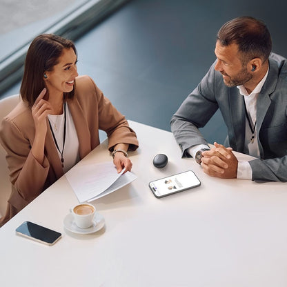 Handsfree Bluetooth McDodo HP-8221 Speak A01, TWS, ANC, Argintiu