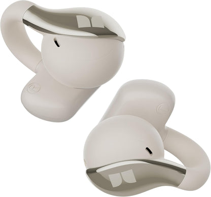 Handsfree Bluetooth Monster AC225, TWS, Crem Deschis