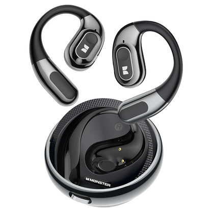 Handsfree Bluetooth Monster AC330 AI Translation, TWS, Negru