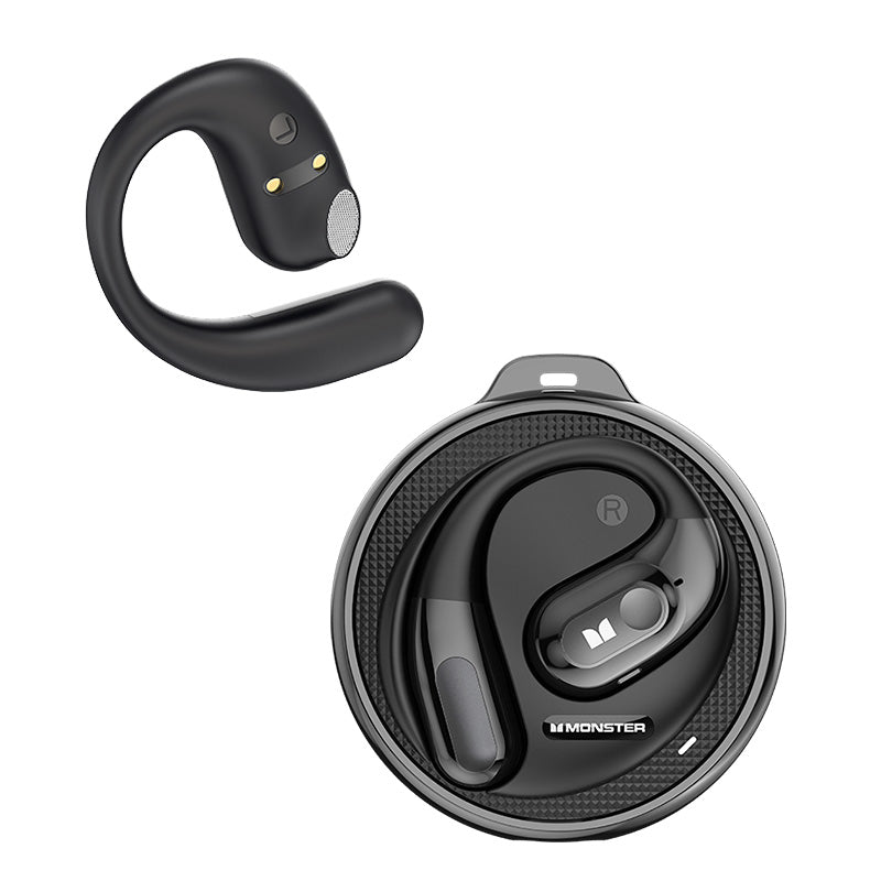 Handsfree Bluetooth Monster AC330 AI Translation, TWS, Negru