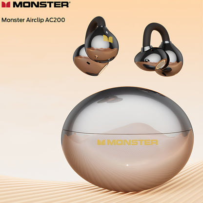 Handsfree Bluetooth Monster AirClip AC200, TWS, Negru