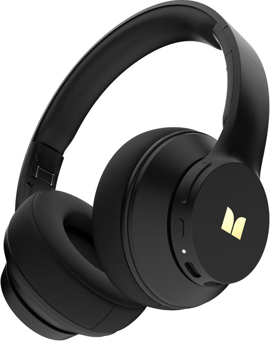 Handsfree Bluetooth Monster Mission 100, MultiPoint, A2DP, ANC, Negru