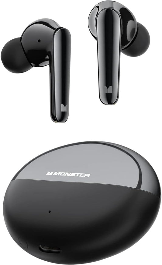 Handsfree Bluetooth Monster N-Lite 203 AirLinks, TWS, Negru