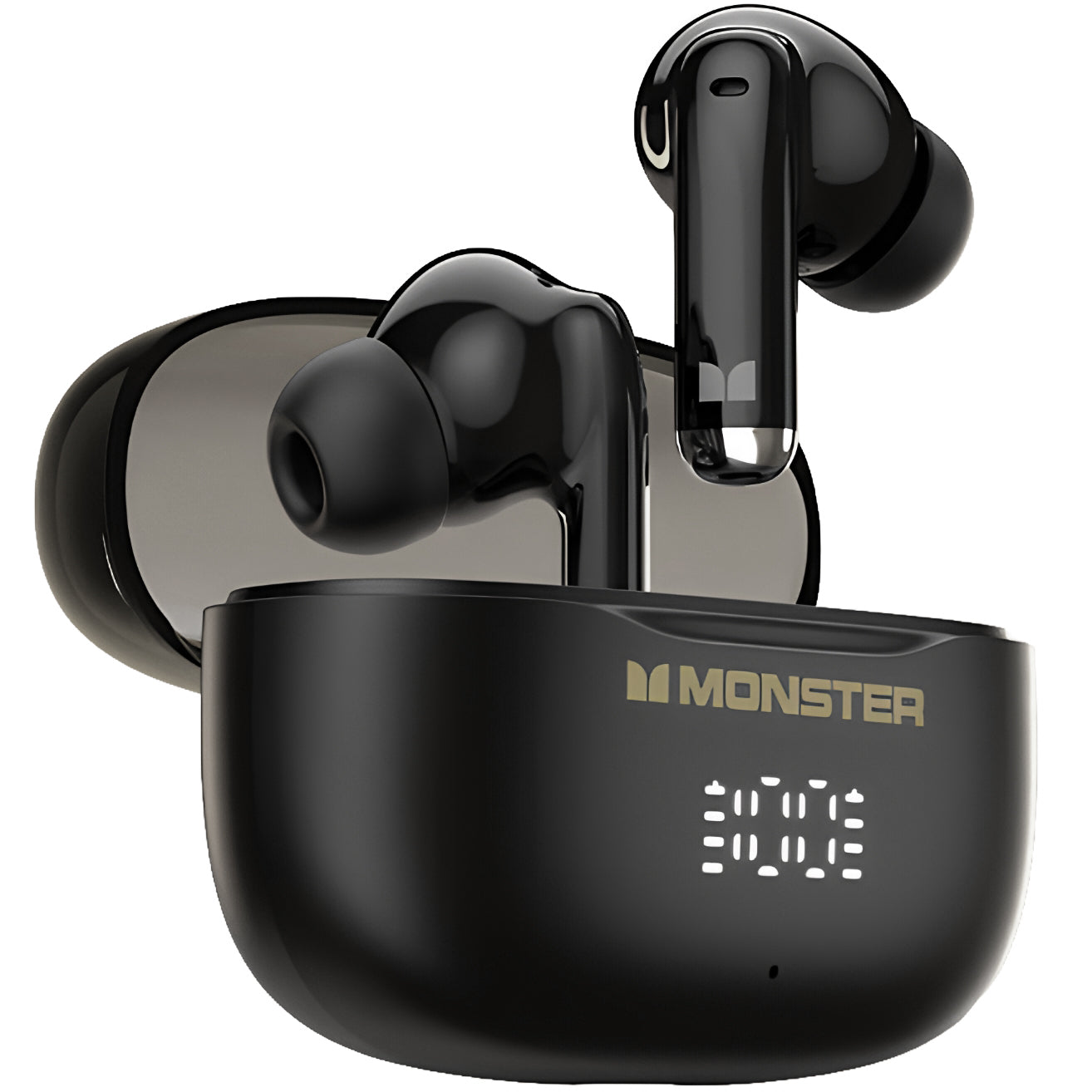 Handsfree Bluetooth Monster N-Lite 300, TWS, Negru