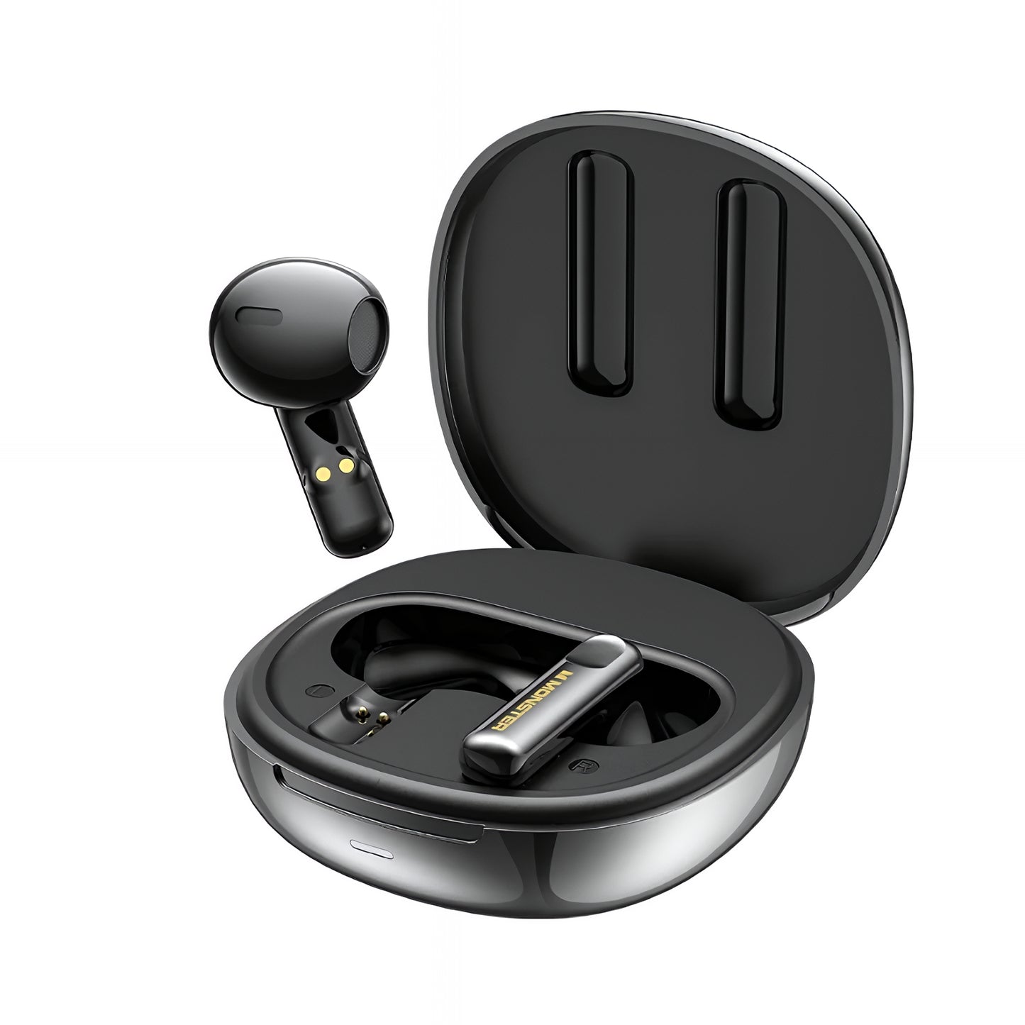 Handsfree Bluetooth Monster N-Lite 209, TWS, Negru