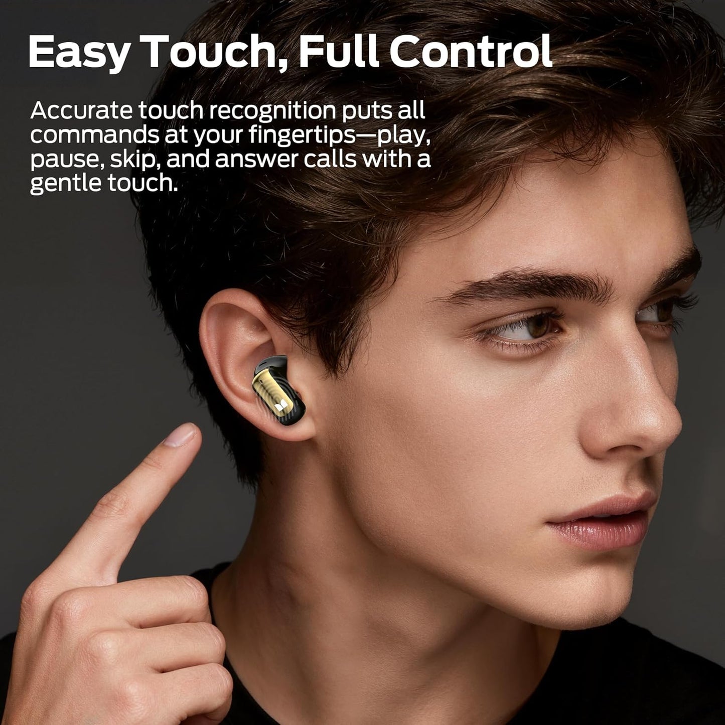Handsfree Bluetooth Monster N-Lite 217, TWS, Negru